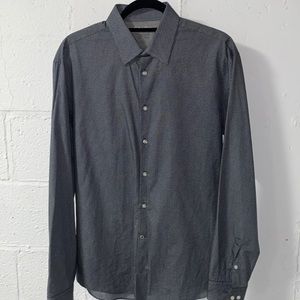 Calvin Klein Slim-Fit Mens Button Down (Neck 16, Sleeve 34/35)